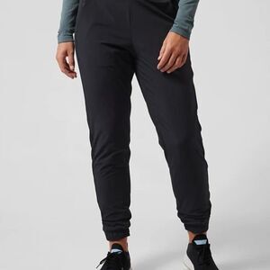 Athleta Lined Brooklyn Jogger in Black